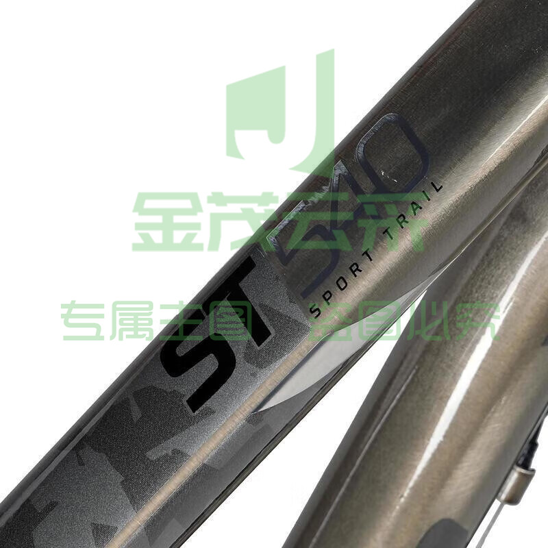 迪卡侬ST530山地车越野自行车9速油碟OVB1银色L号27.5英寸2879758