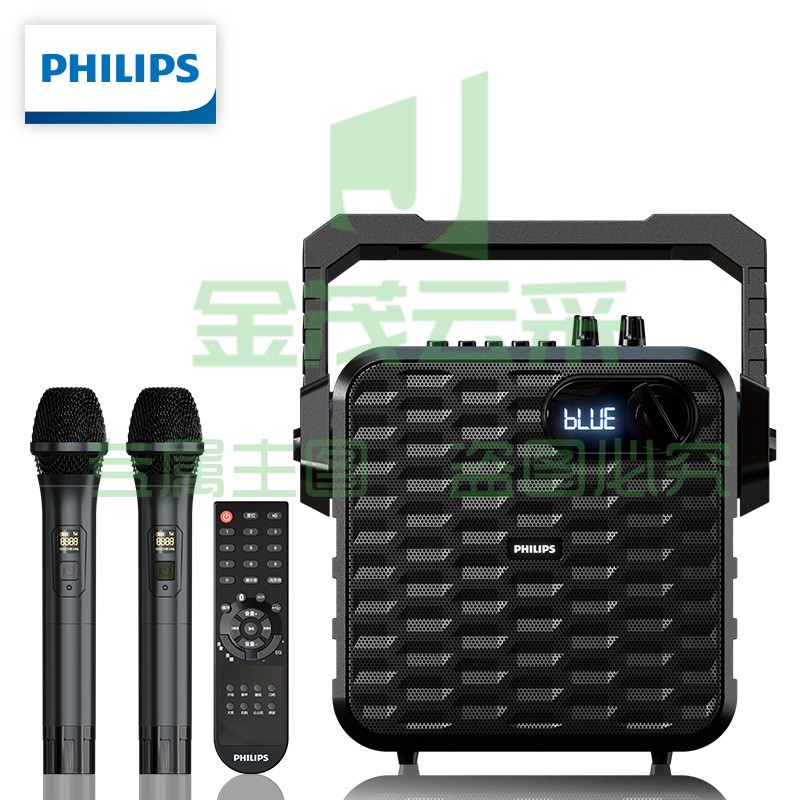 飞利浦（philips） SD60广场舞音响蓝牙音箱家用户外专业低音炮K歌演出直播监听扩音器 SD60双麦旗舰版