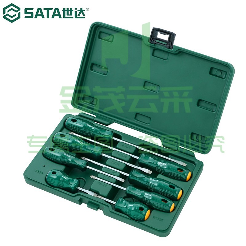 世达（SATA）09306 8件套A系列一字、十字螺丝批组套电工工具螺丝刀起子