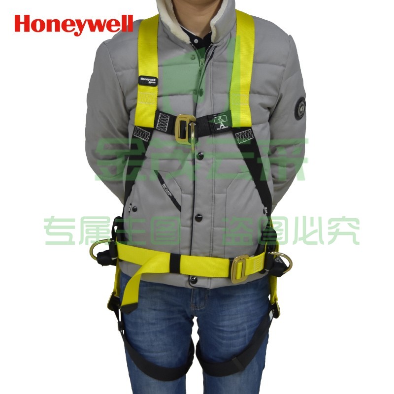 霍尼韦尔（Honeywell）DL-42A 四挂点全身式安全带 高空作业防坠落建筑工程安全带 1条【可定制】