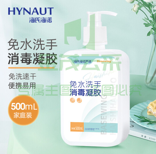 海氏海诺 免洗洗手液  500ml  24瓶/箱