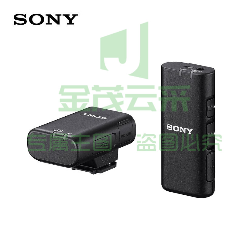 索尼（SONY）ECM-W2BT 无线麦克风 数字音频 小蜜蜂 采访直播Vlog收音 一拖一（使用于索尼微单手机等）