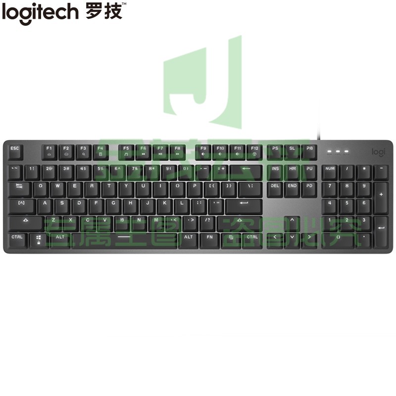 罗技(Logitech)K845 机械键盘 有线键盘 办公键盘 G610全尺寸 单光 黑色 Cherry樱桃青轴   (XTGM202307211318427)