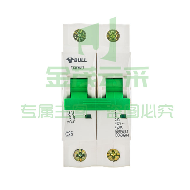 公牛(BULL) LB-63C63/2 空开断路器 63A 2P 正品保障 TJHX07201619067041