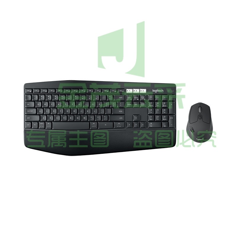 罗技(Logitech)MK850 键鼠套装 无线蓝牙键鼠套装 办公键鼠套装 全尺寸 黑色 带无线2.4G接收器 (XTGM202307211318412)