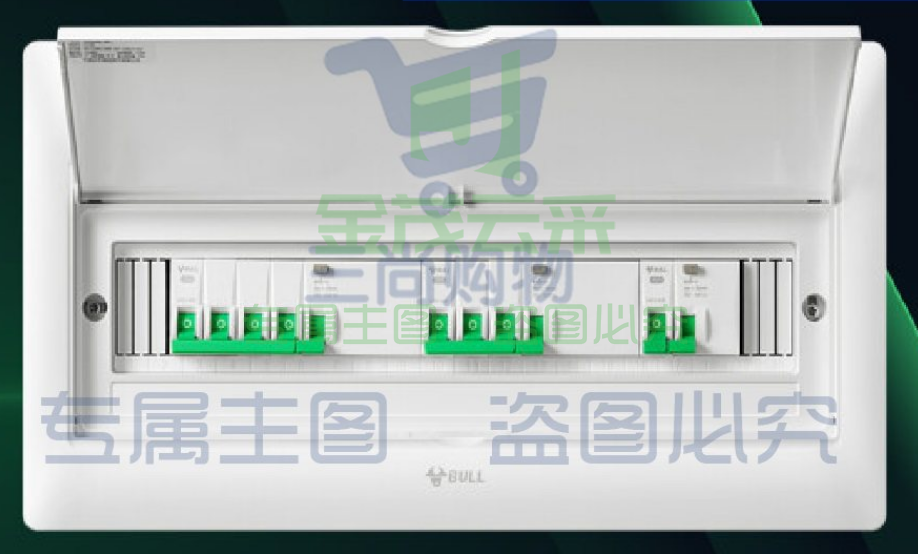 公牛(BULL) 公牛配电箱 20回路空开强电箱LX5-20s 配线箱白色盖板 TJHX07201400352524