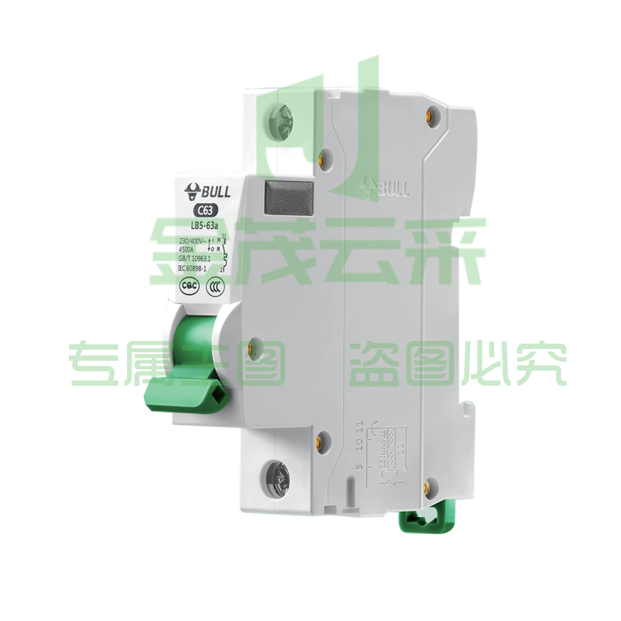 公牛(BULL)空开断路器 LB-125/100A-1P/C 100A-1P TJHX07201400273695