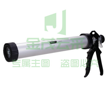 得力(deli) DL2380 胶枪 手动硅胶枪加长型 筒式玻璃胶枪 香肠胶打胶枪 手动胶枪