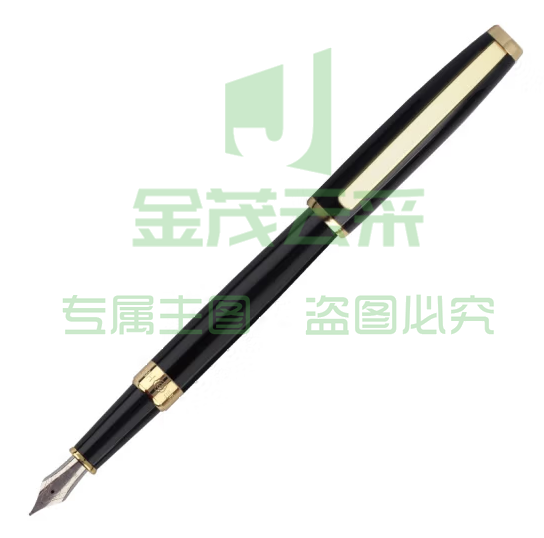 英雄（HERO）钢笔A0502时尚多彩个性铱金钢笔日常办公书写墨水笔签字笔 黑色 (zhyghf_23099495)