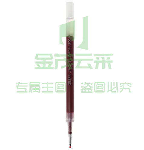 斑马牌（ZEBRA）复古色中性笔替芯（适用JJ15/JJ56/JJZ58/JJZ15）0.5mm子弹头笔芯 RJF5 黑加仑色 单支装 (zhyghf_23099172)