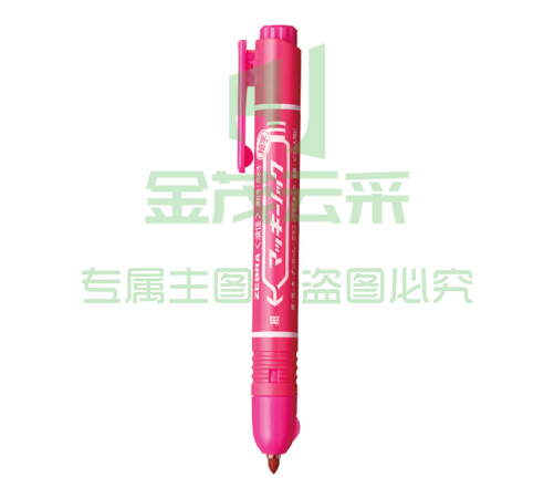 斑马牌（ZEBRA）按动记号笔 油性彩色标记笔/物流大头笔/签字笔 P-YYSS6 粉红 (zhyghf_23099235)