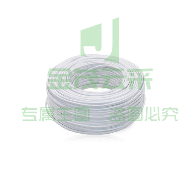 津达 RVV-2*6平方扁   100米/盘 电缆 护套线