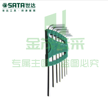 世达（SATA）7件加长内六角扳手组套货号09115
