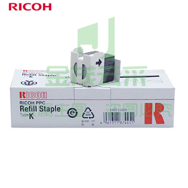 理光（Ricoh）K型 钉书针补充型（5000针*3) 适用于SR3220