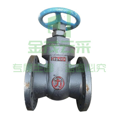天津大站 力字牌（LI）DN100 法兰闸阀 Z45T-16L 盖体闸阀 铸铁闸阀