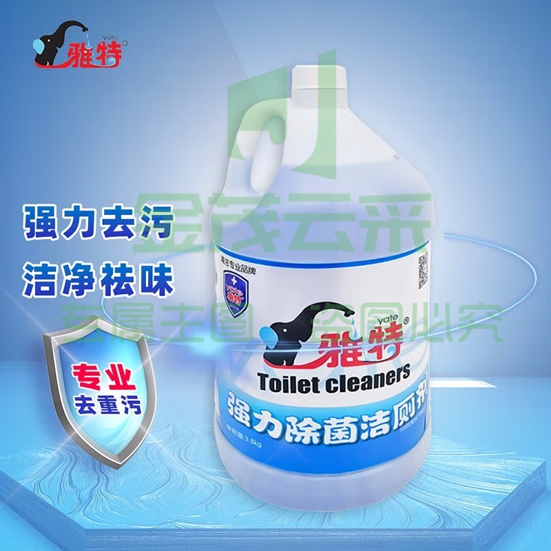 雅特（yate）马桶清洁剂消毒型洁厕灵大桶装除污垢 3.78L(zhyghf_983000061)