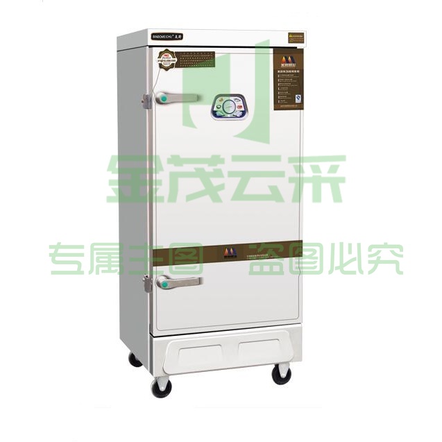 美厨10层商用蒸饭柜电气两用多功能蒸饭车蒸箱