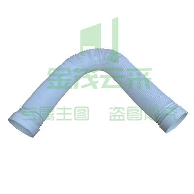 巨联（JULIAN）白色塑料风管 DN100 排气扇排风管 浴霸通风管伸缩软管