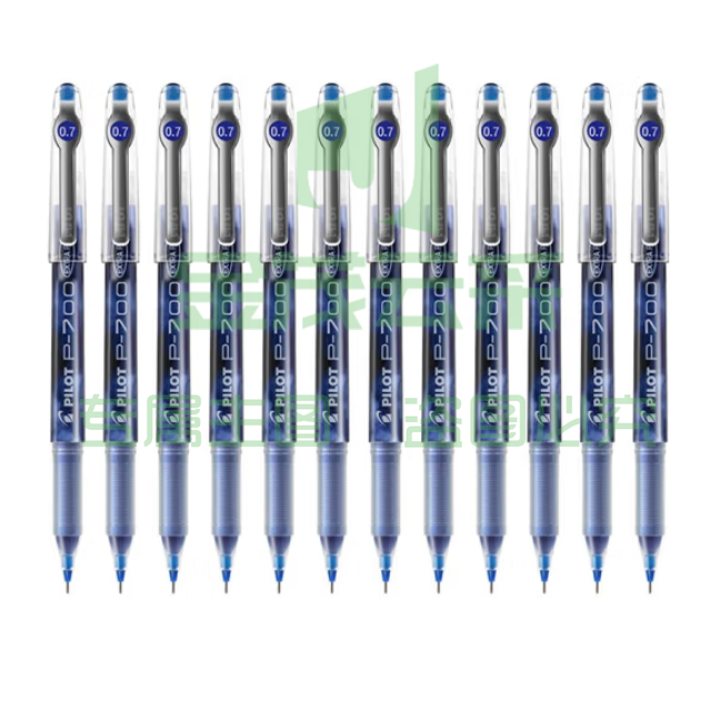 百乐 BL-P70 中性笔0.7mm 签字笔 12支 蓝色