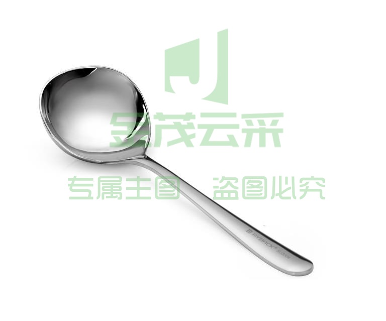 加厚不锈钢小汤勺 长柄大头圆勺  家用汤勺