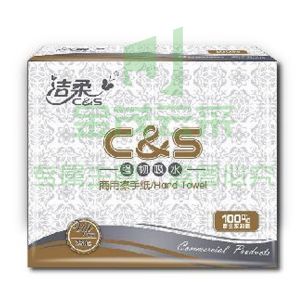 洁柔单层三折250张擦手纸洁柔 JC002-02 1层*250张