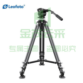徕图（Leofoto）LVC-253+BV-15黑金刚系列单反微单摄像摄影液压云台高端影像三脚架云台套装