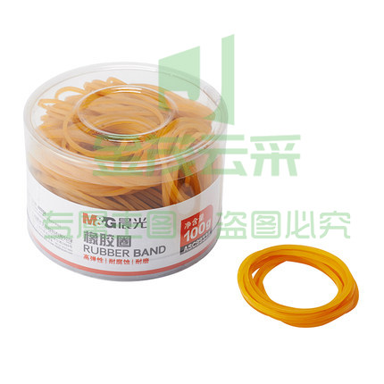 晨光（M&G）橡胶圈 橡皮筋乳胶圈牛皮筋100g一盒 ASC99334 办公用品 