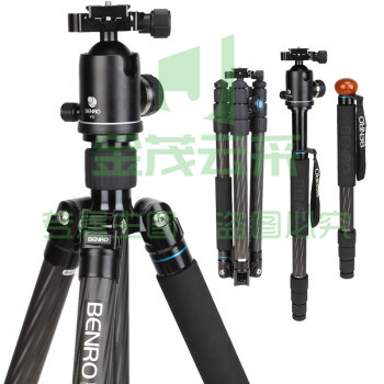百诺（Benro）C3282TV3 单反相机碳纤维摄影三角架 专业稳定型三脚架云台套装