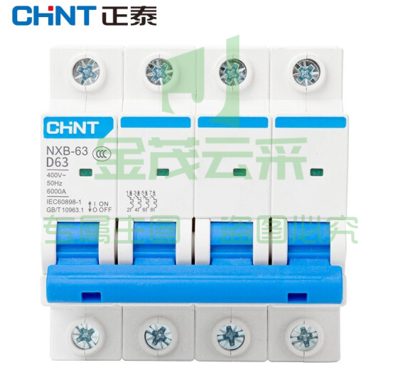 正泰（CHNT）NXB-63 4P D20 小型断路器