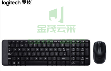 罗技(Logitech) MK220无线鼠标键盘套装台式笔记本电脑办公家用键鼠套装无线（可当天配送发货）