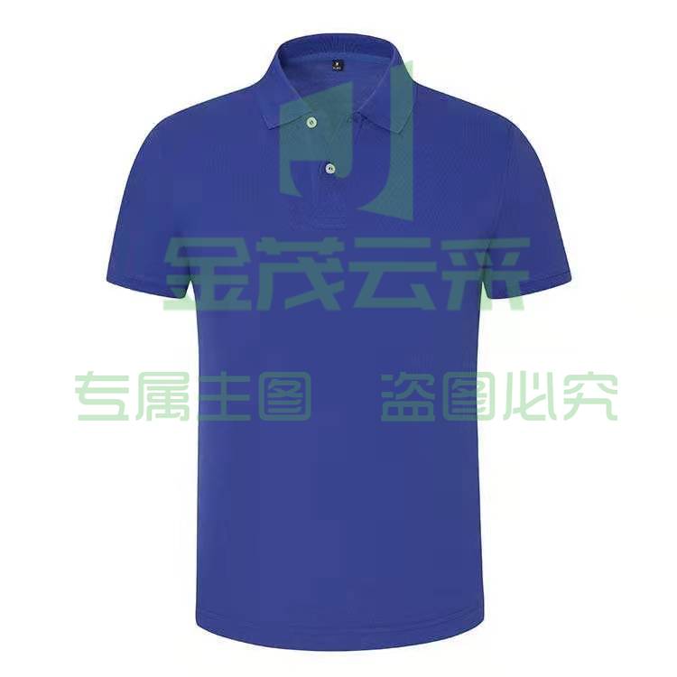   翻领短袖T恤  夏季工装