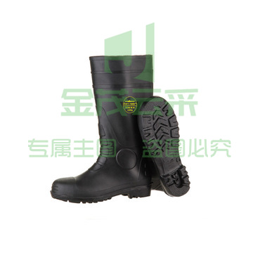 莱尔 SL-2-992 PVC防砸劳保靴 防刺穿 防静电 耐油 耐酸碱 36 黑色