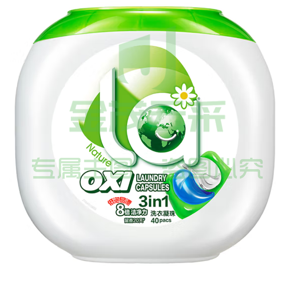 妈妈壹选  三效合一洗衣凝珠  80颗/盒  货号：LJ