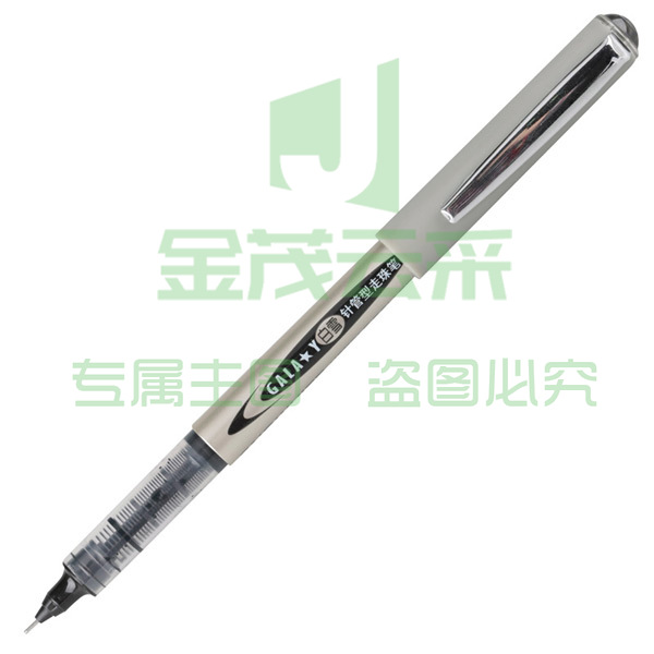 白雪 PVN-166 黑色 走珠笔 0.5mm 针管型中性笔签字笔 单支；支