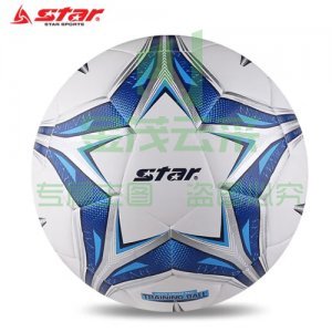 世达 star SB5185C-07(蓝色5号成人用球)足球 5号成人中学生训练用球