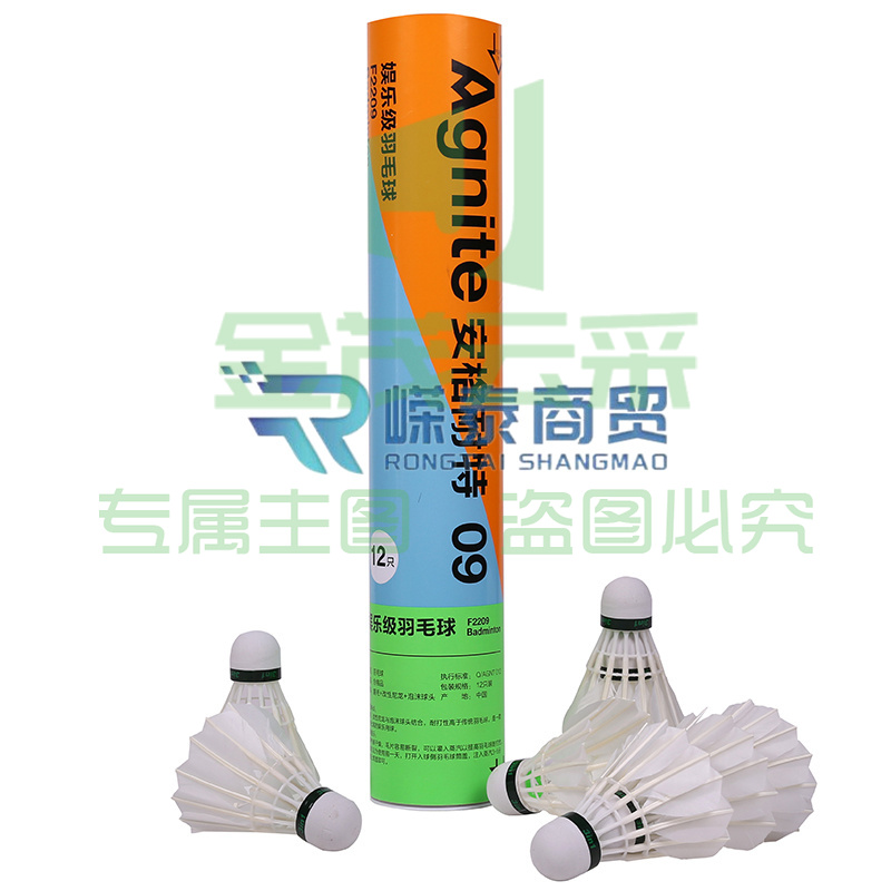 安格耐特 F2209羽毛球(白色)(12只筒)