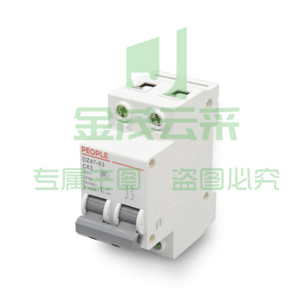 人民电器 DZ47-60（50A／2P） 断路器 空气开关