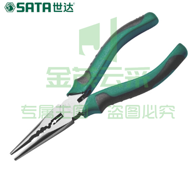 世达（SATA）专业日式多用尖嘴钳6"   70124A