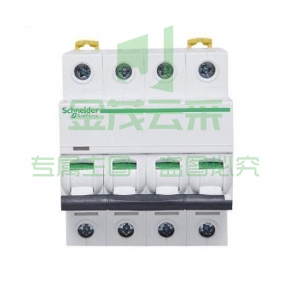 施耐德  C型断路器  iC65N-C4P/63A