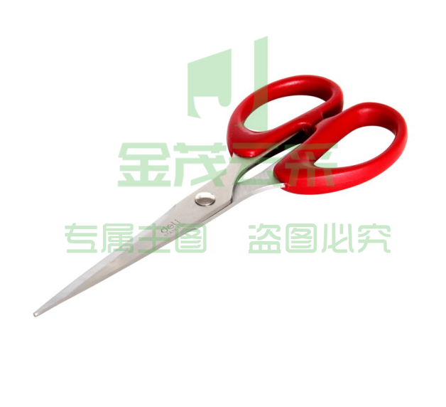 得力(deli)6034 160mm剪刀(单位:把)红