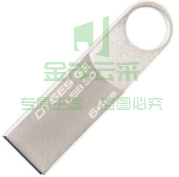 金士顿 KingsTon DTSE9G2 U盘 64GB 超薄 银色
