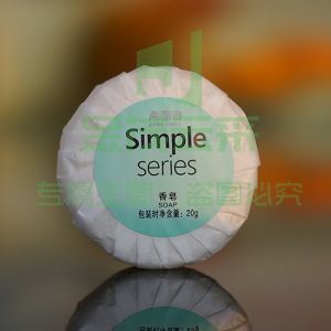 两面针 简约系列一次性香皂 20g 欧姆玫瑰