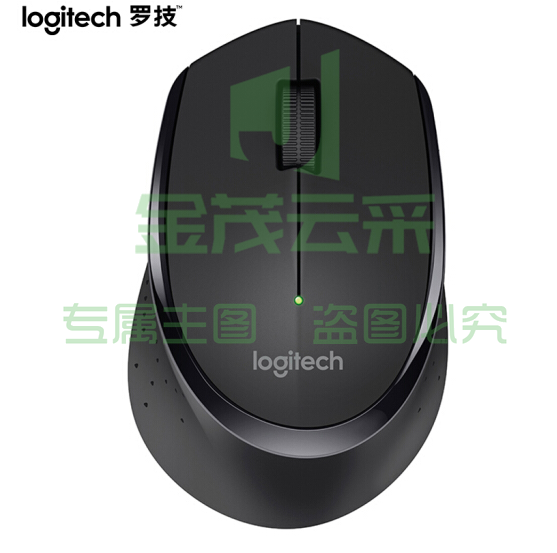 罗技（Logitech）M280 鼠标 无线鼠标 办公鼠标  带无线2.4G接收器 （黑红蓝白四色可选）