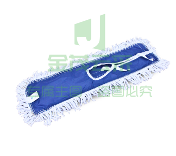 白云（BAIYUN CLEANING）尘推铝合金杆平板拖墩布排拖棉线大长拖把 40CM 尘罩 普通型20个/箱
