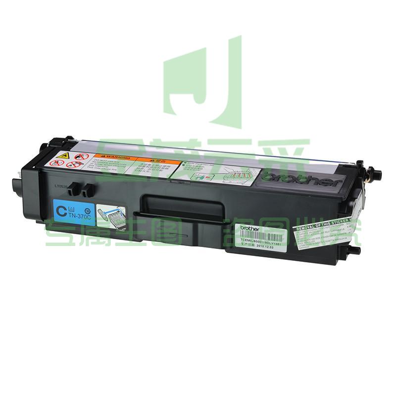 兄弟 TN-370C 墨粉 1500页 青色 1支 (适用 HL-4150DN/4570CDW,DCP-9055CDN,MFC-9465CDN、1500页、5%覆盖率)