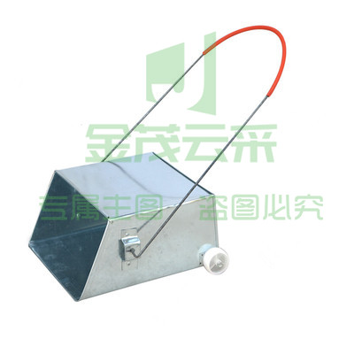 巨联（JULIAN）环卫铁垃圾铲带轮铁簸箕户外垃圾斗保洁铁簸箕铁背斗