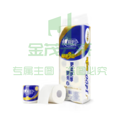 心相印 140g卷纸巾 3层 10卷/提 卷纸 心柔卷筒纸 卫生纸巾 厕纸 面纸巾