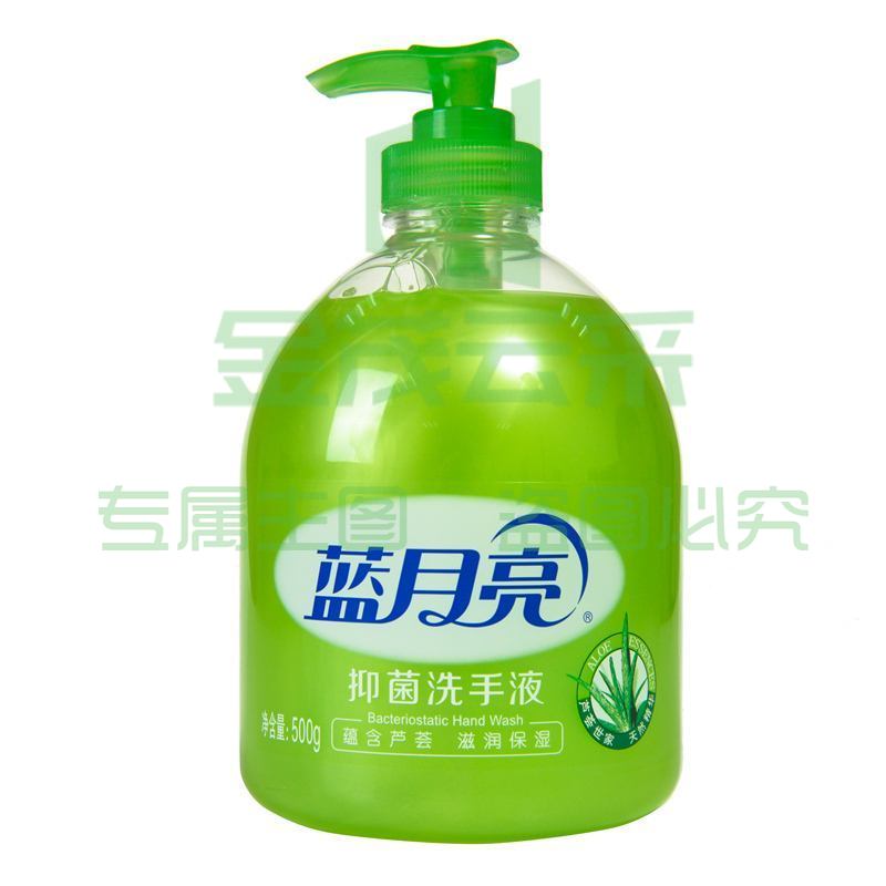 蓝月亮 芦荟抑菌洗手液500mL 清洁抑菌 滋润保湿洗手液（芦荟）500g/瓶