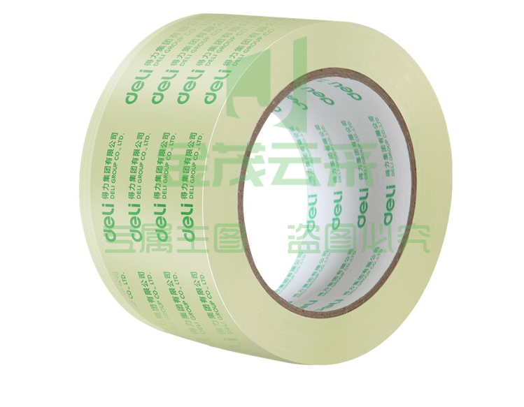 得力(deli)30369 60mm*100y*50um 高品质高透明封箱胶带/打包胶带