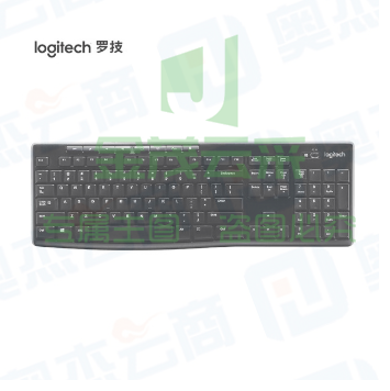 罗技（Logitech） K270 无线键盘 多媒体全尺寸 黑色